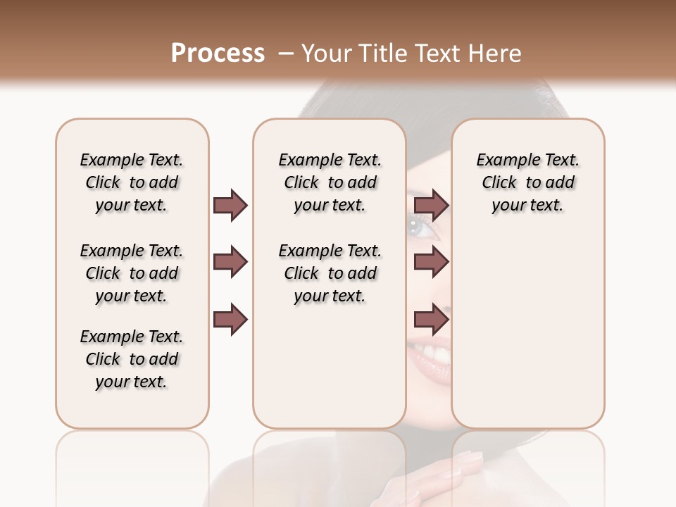 Hair Female Healthy PowerPoint Template