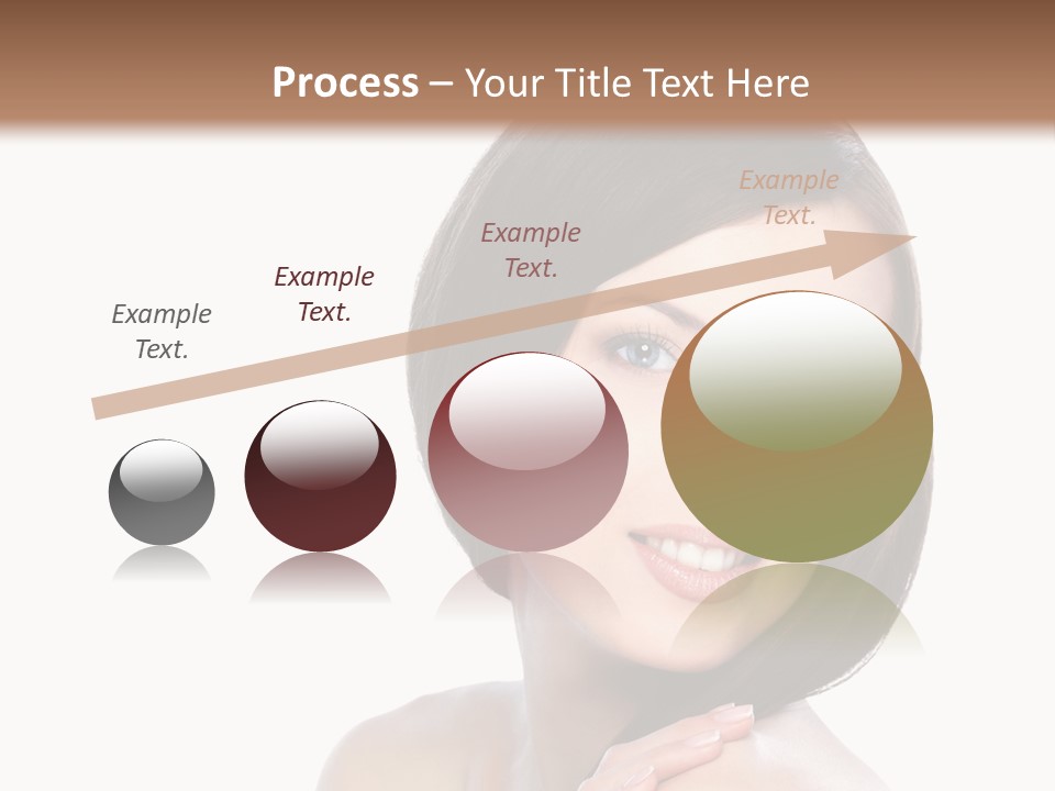 Hair Female Healthy PowerPoint Template