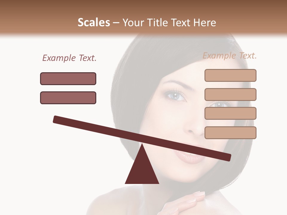 Hair Female Healthy PowerPoint Template