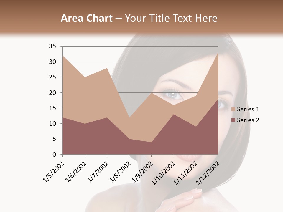 Hair Female Healthy PowerPoint Template