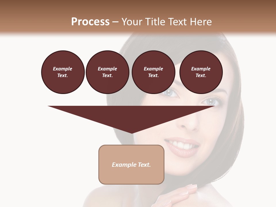 Hair Female Healthy PowerPoint Template