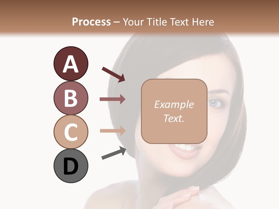 Hair Female Healthy PowerPoint Template