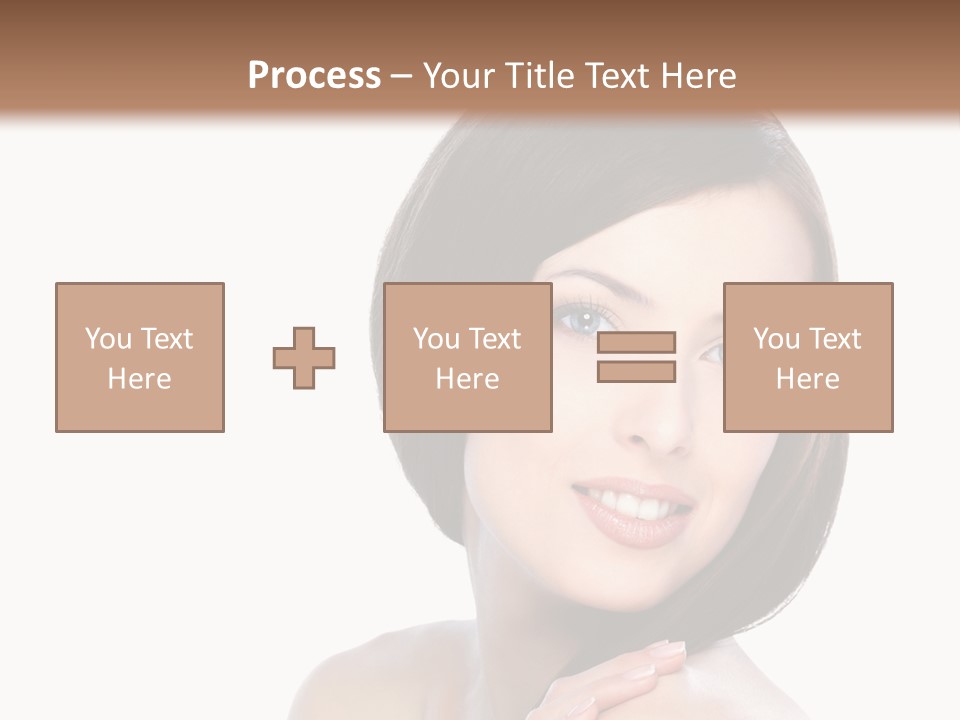 Hair Female Healthy PowerPoint Template