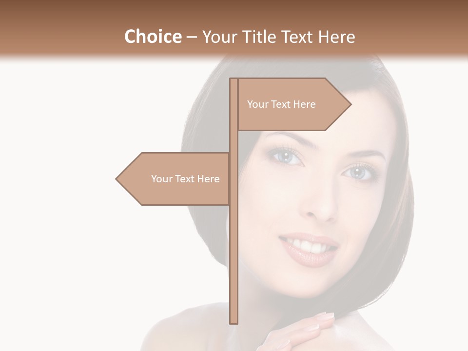 Hair Female Healthy PowerPoint Template