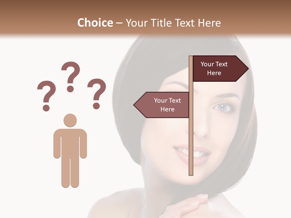 Hair Female Healthy PowerPoint Template