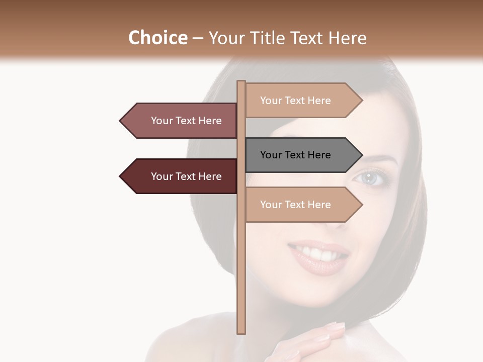 Hair Female Healthy PowerPoint Template