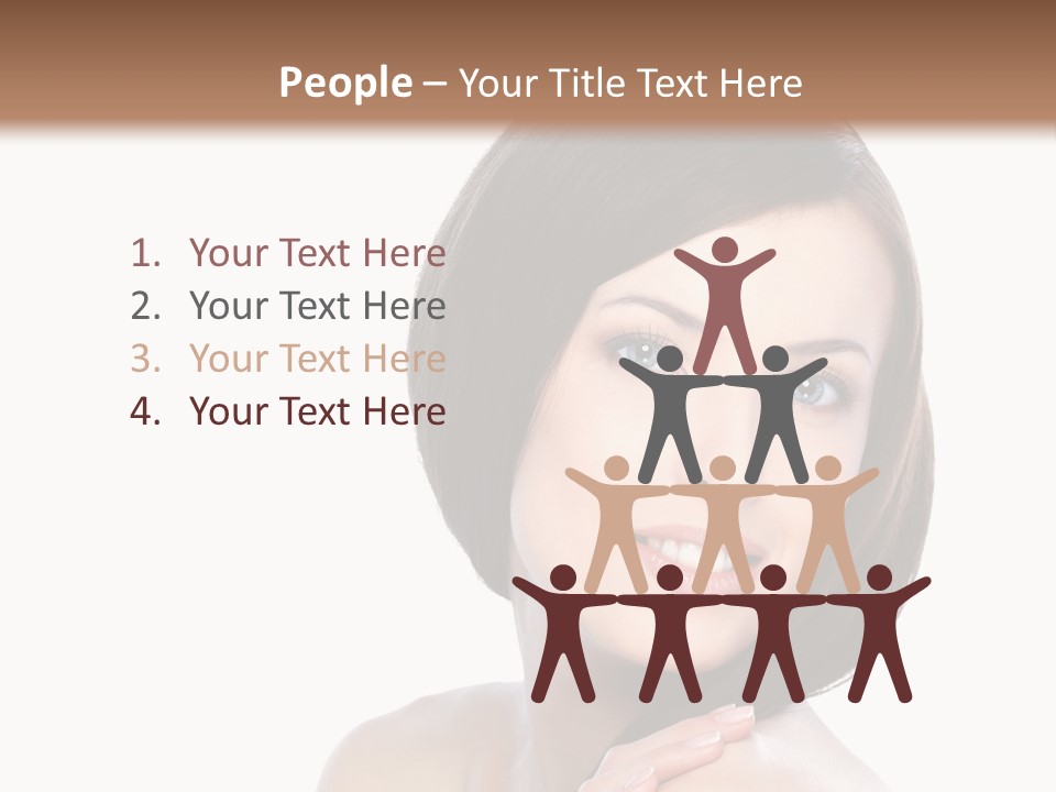 Hair Female Healthy PowerPoint Template