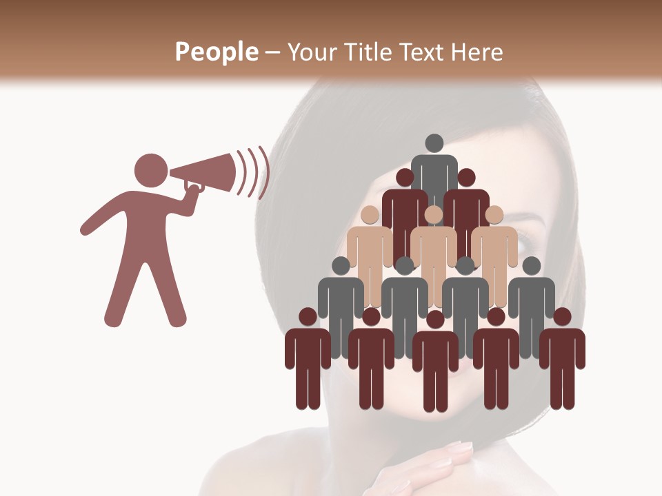 Hair Female Healthy PowerPoint Template