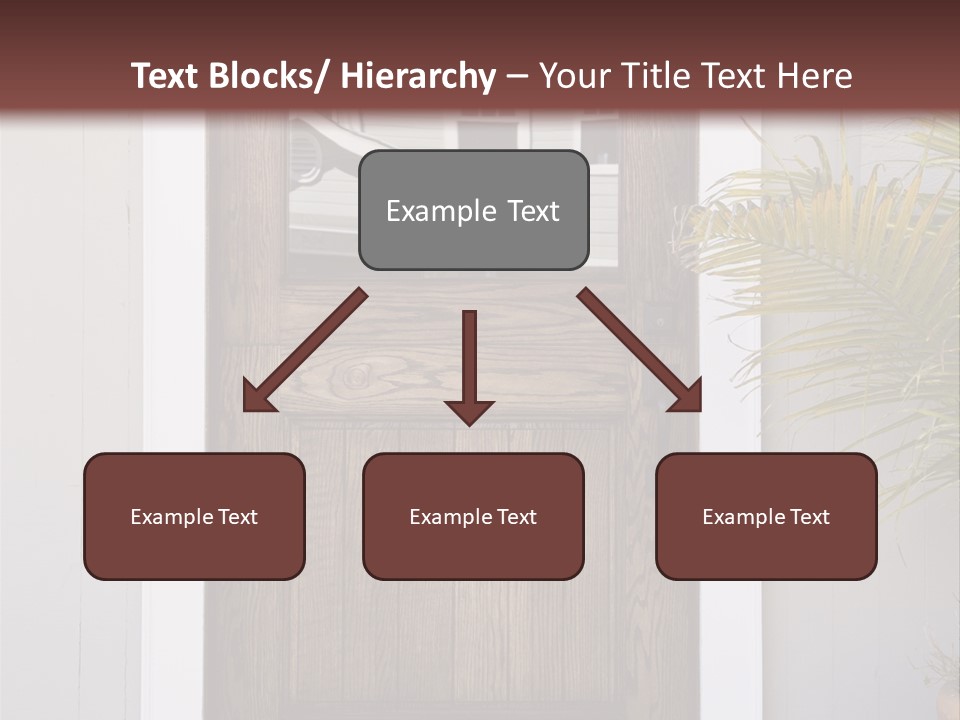 Reflection Vertical Front PowerPoint Template