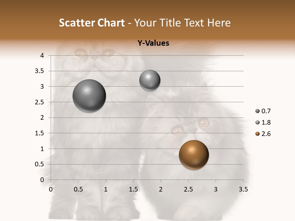 Cut Out Horizontal Fur PowerPoint Template