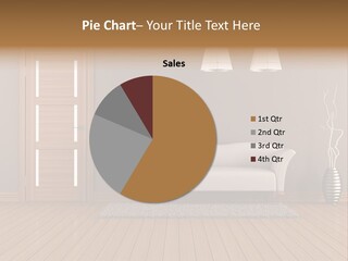 Doorknob Wooden Front PowerPoint Template