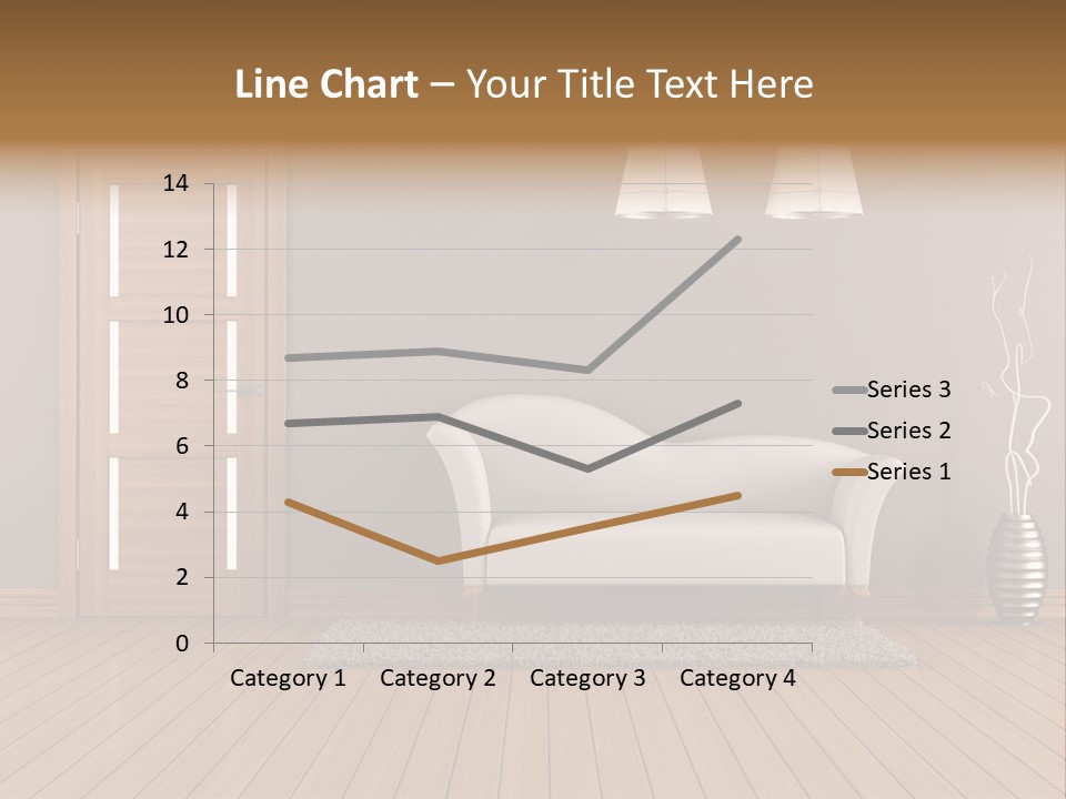 Doorknob Wooden Front PowerPoint Template