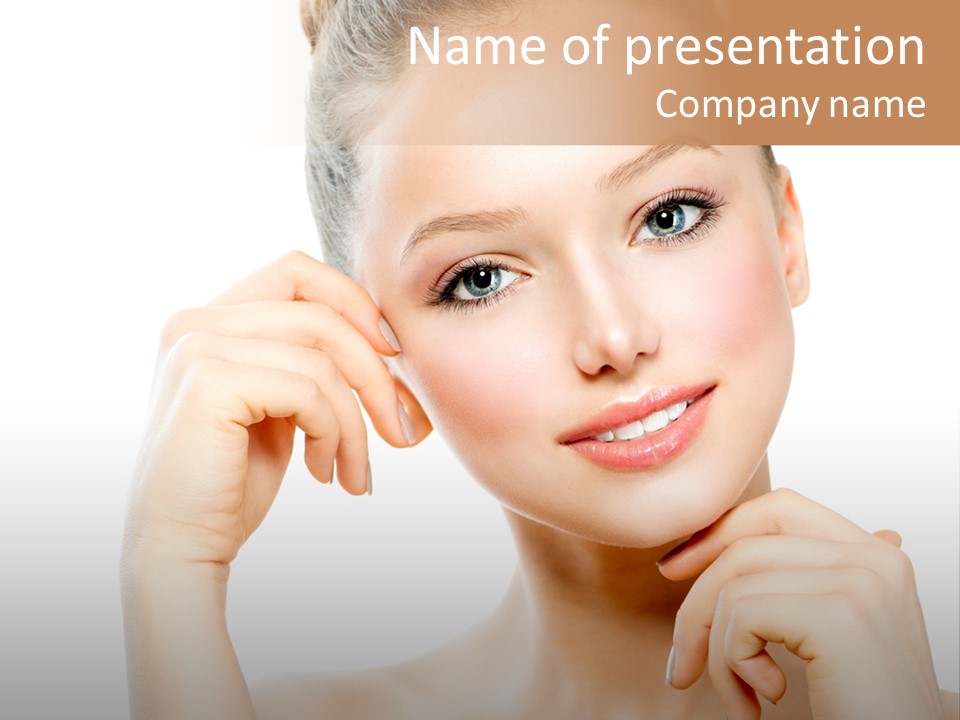 Young White Cute PowerPoint Template