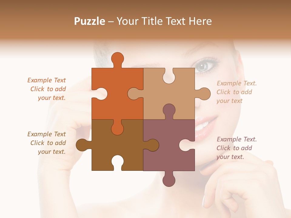 Young White Cute PowerPoint Template