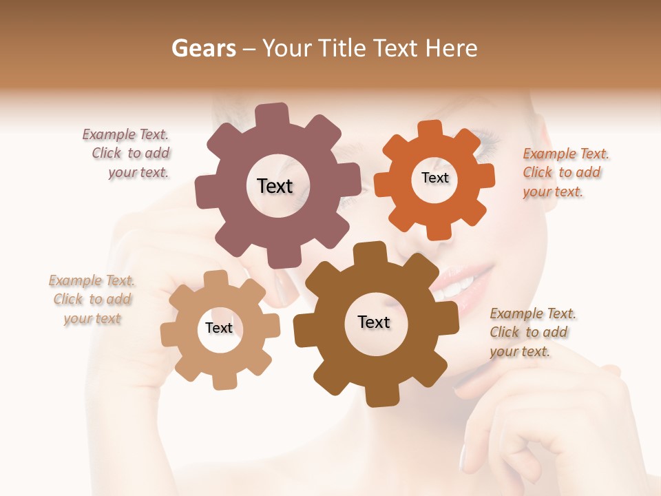 Young White Cute PowerPoint Template