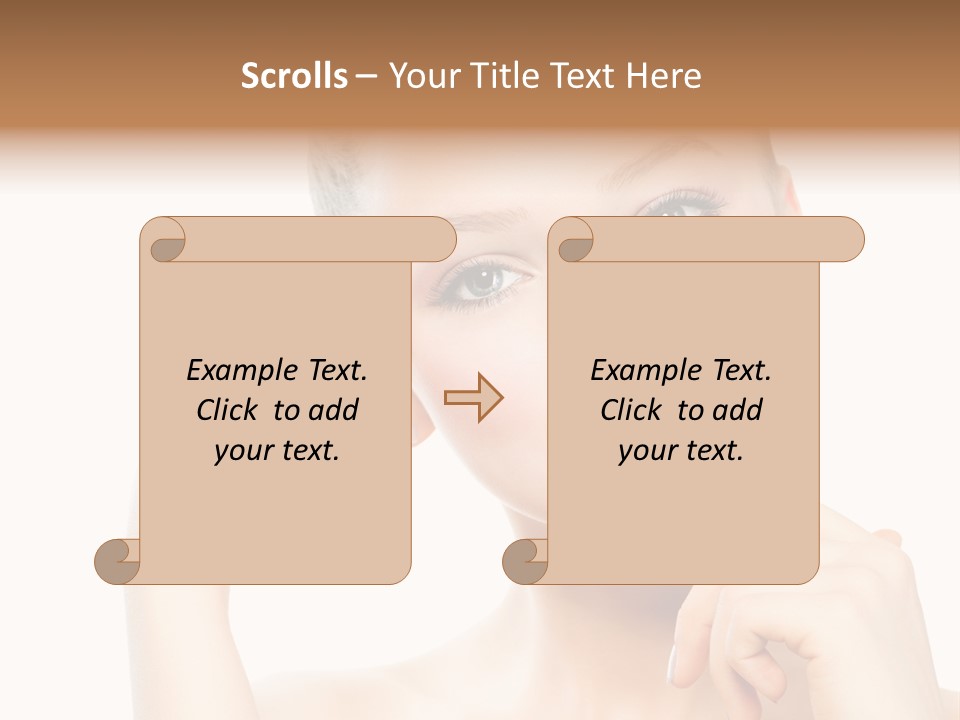Young White Cute PowerPoint Template