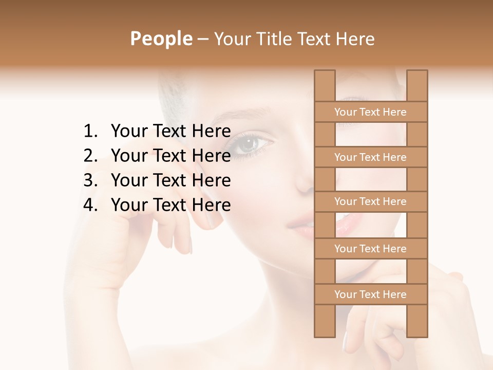 Young White Cute PowerPoint Template