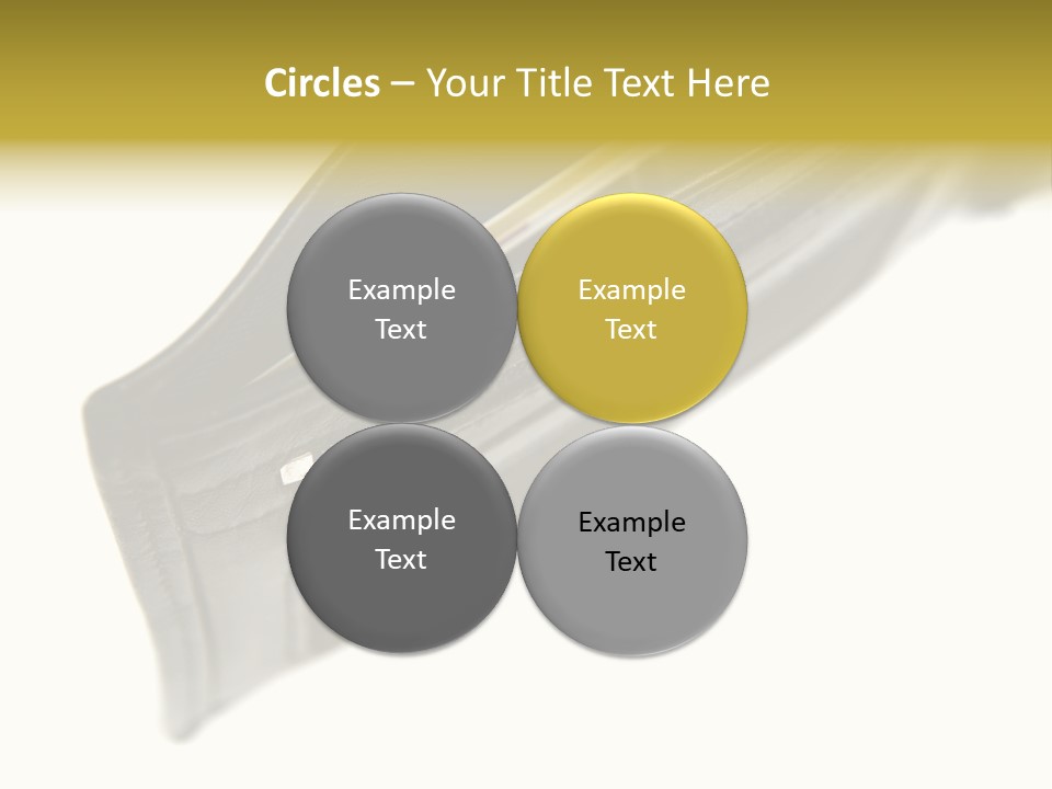 Money Cash Pouch PowerPoint Template