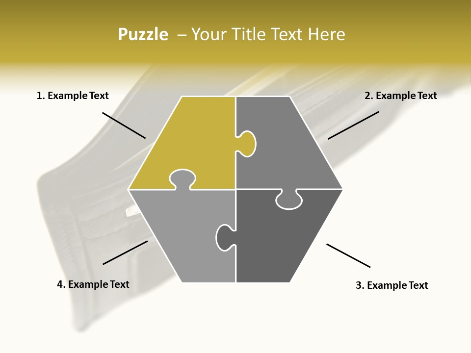 Money Cash Pouch PowerPoint Template