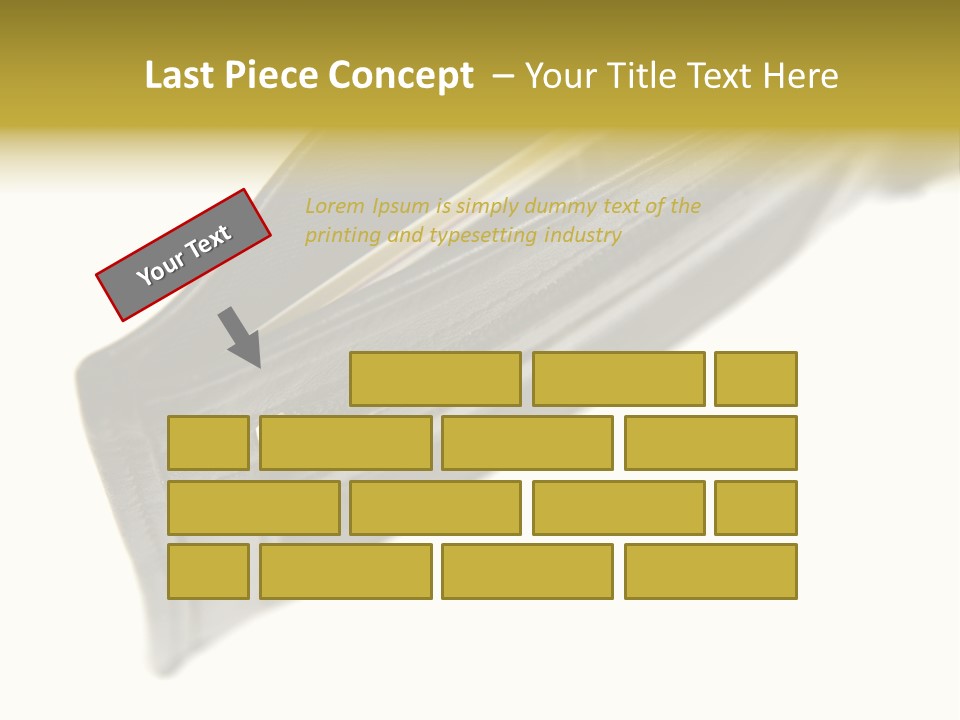 Money Cash Pouch PowerPoint Template