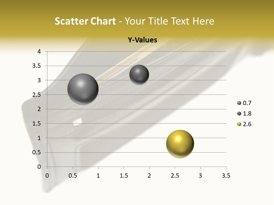 Money Cash Pouch PowerPoint Template