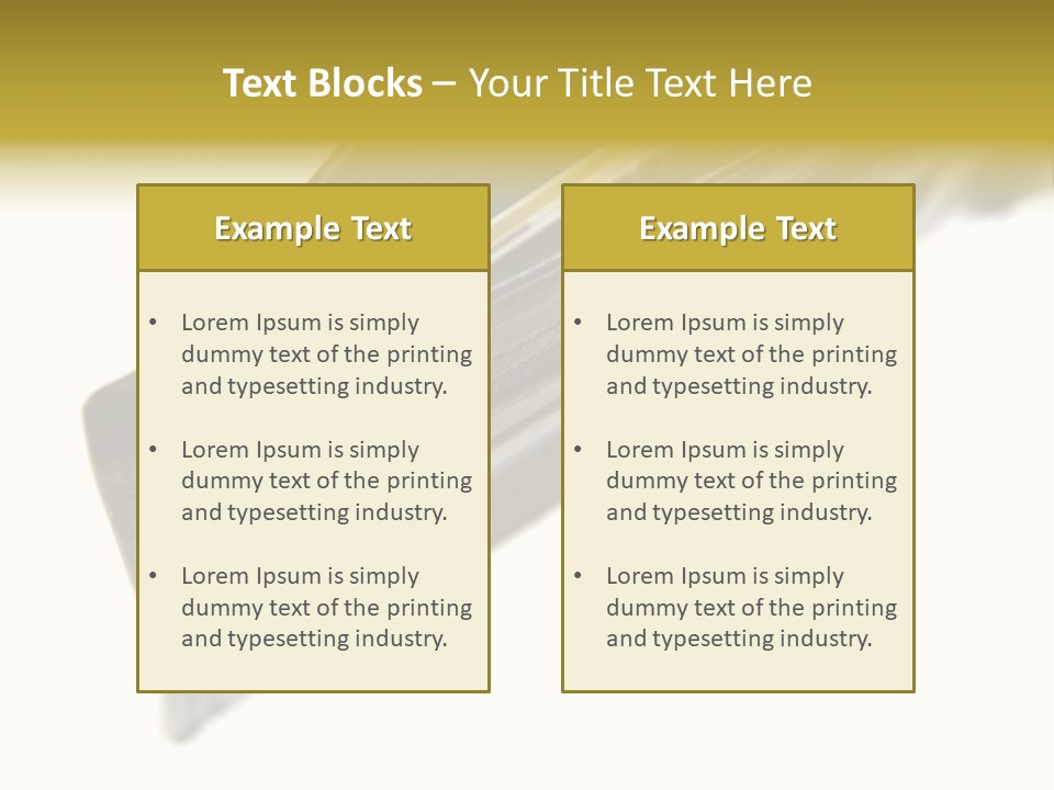 Money Cash Pouch PowerPoint Template