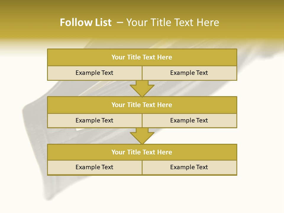 Money Cash Pouch PowerPoint Template