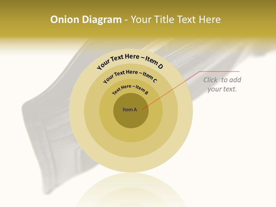 Money Cash Pouch PowerPoint Template