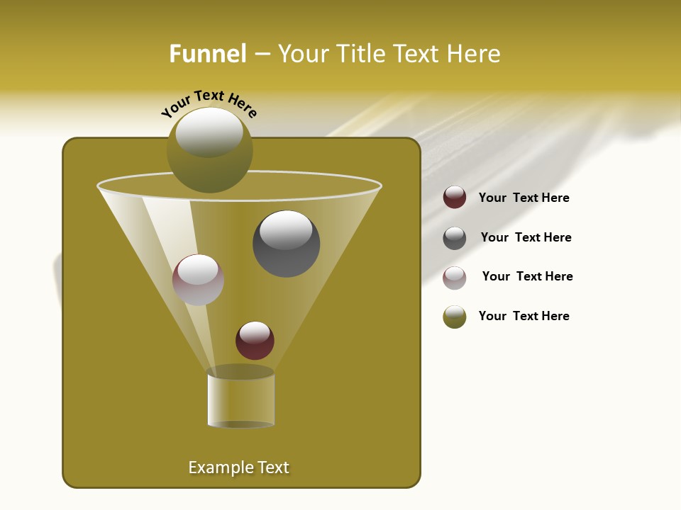 Money Cash Pouch PowerPoint Template