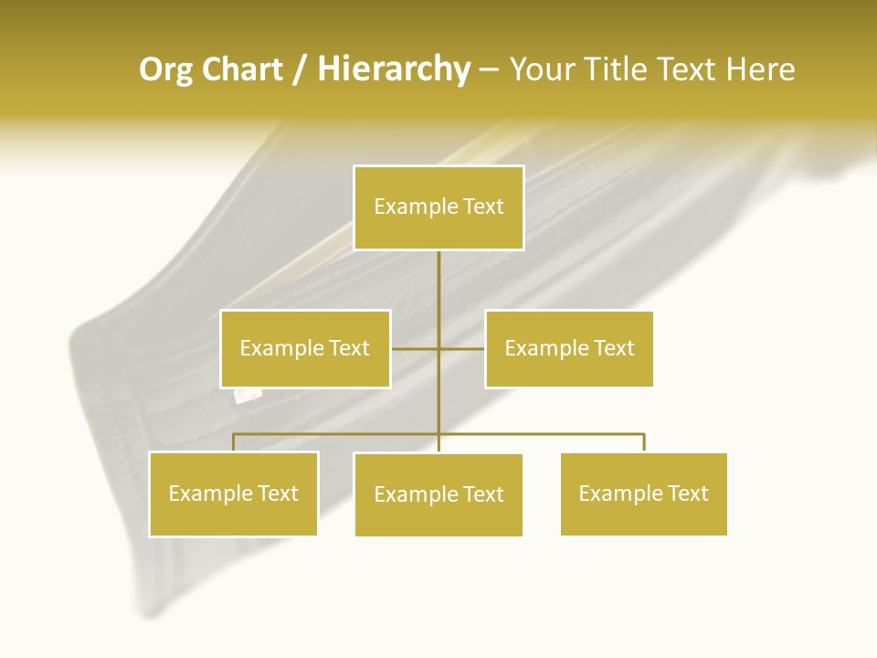 Money Cash Pouch PowerPoint Template