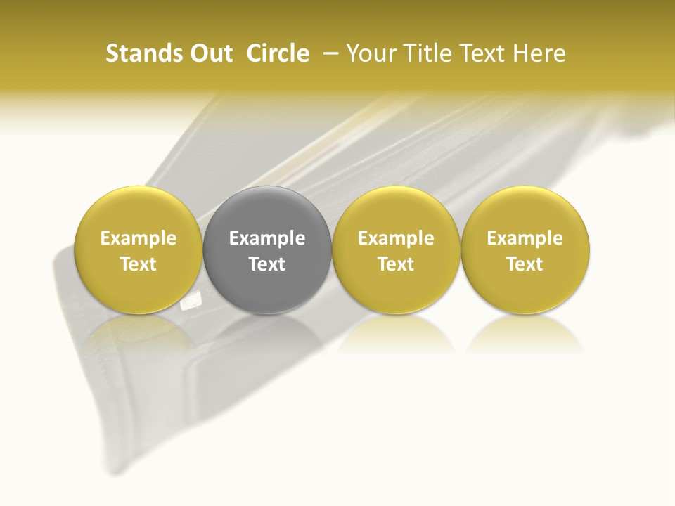 Money Cash Pouch PowerPoint Template