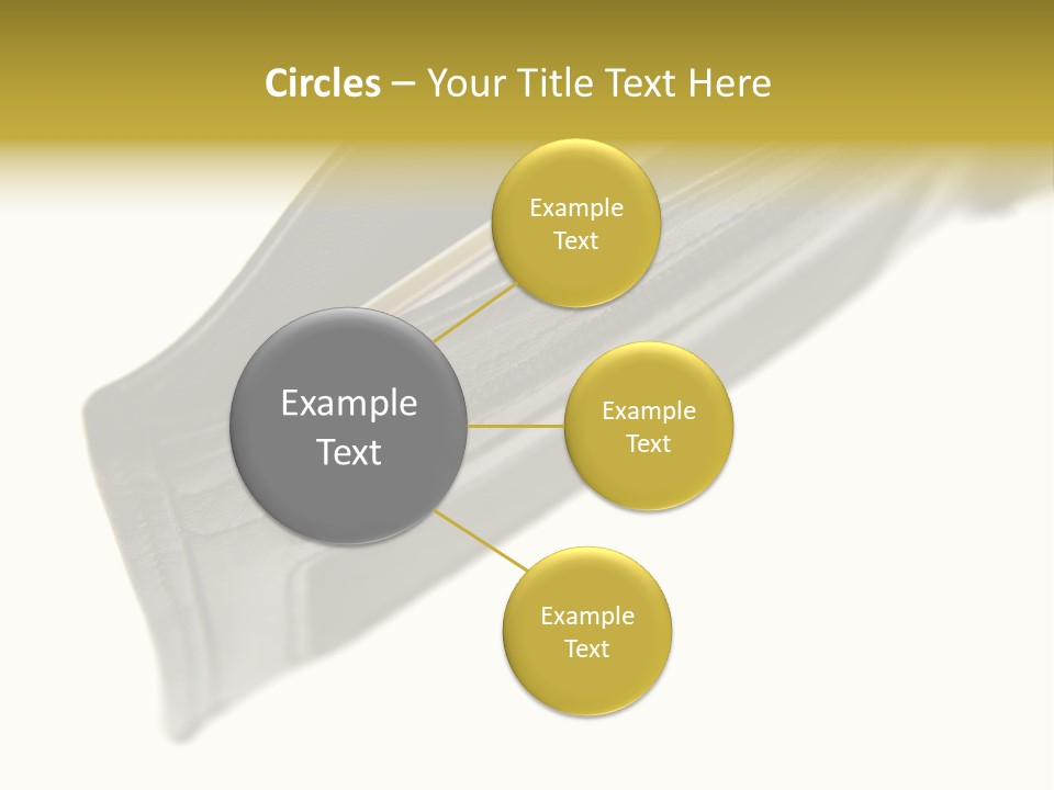 Money Cash Pouch PowerPoint Template