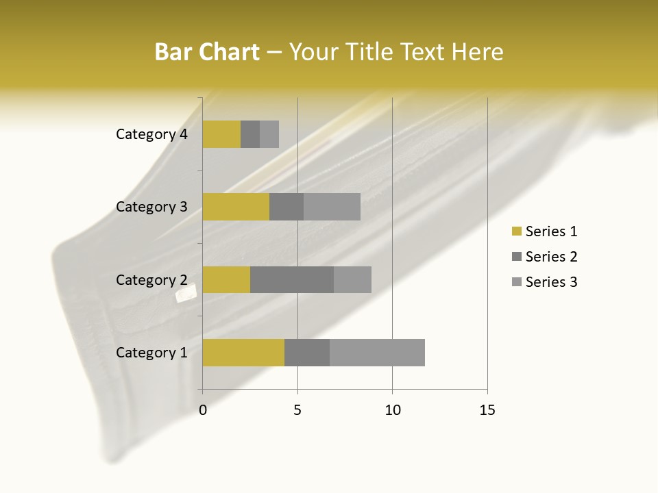 Money Cash Pouch PowerPoint Template