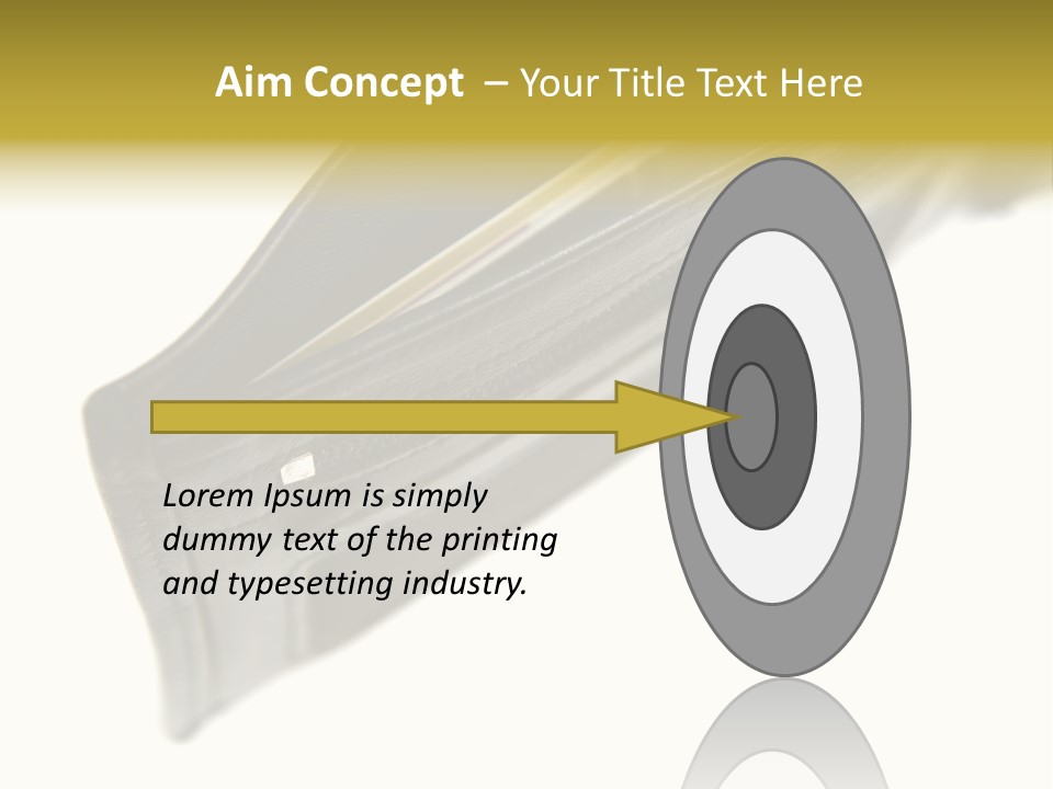 Money Cash Pouch PowerPoint Template