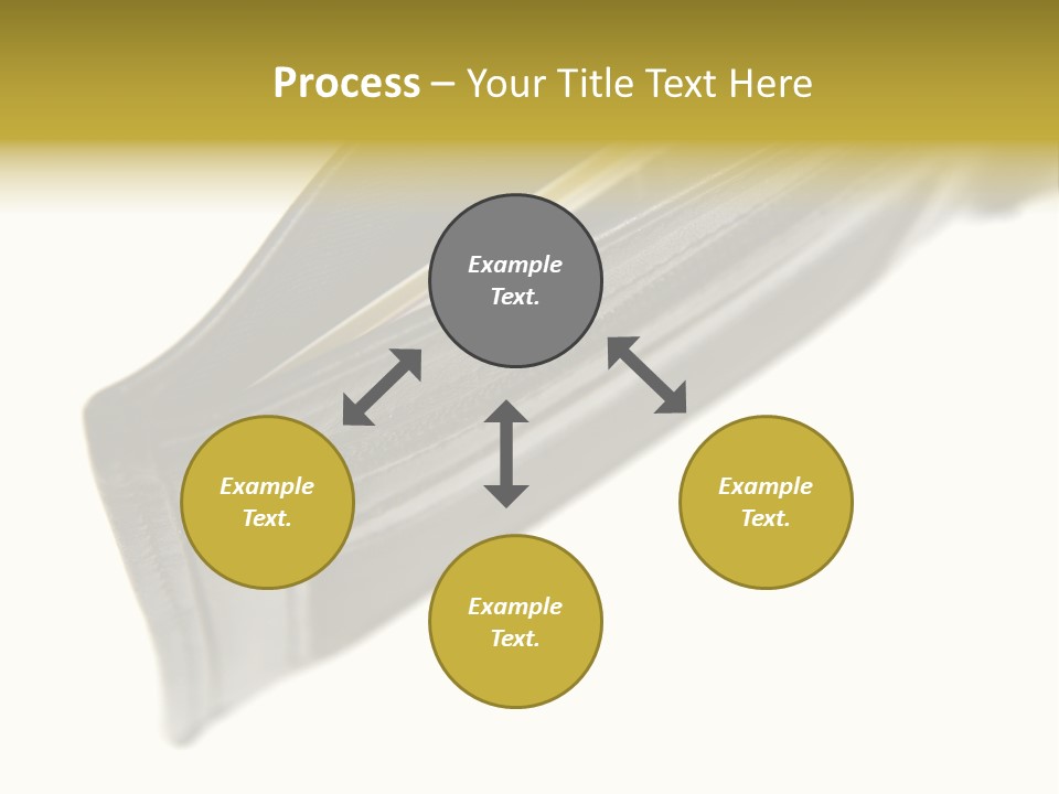 Money Cash Pouch PowerPoint Template