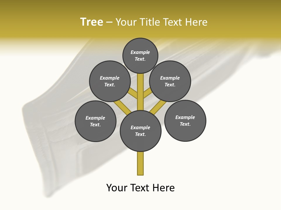 Money Cash Pouch PowerPoint Template