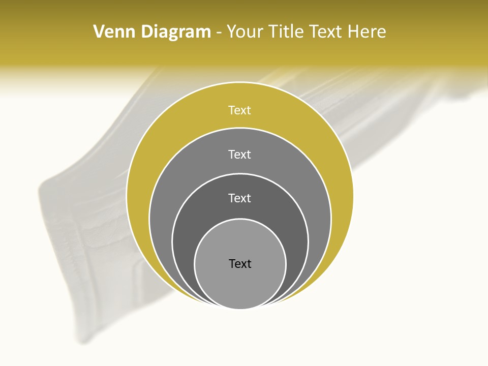 Money Cash Pouch PowerPoint Template