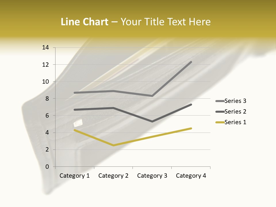 Money Cash Pouch PowerPoint Template