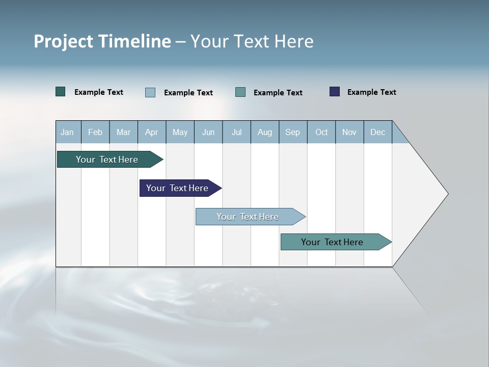 Big Coctail Watersplash PowerPoint Template