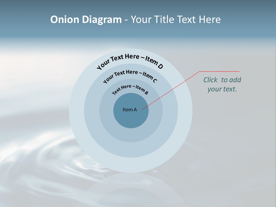 Big Coctail Watersplash PowerPoint Template