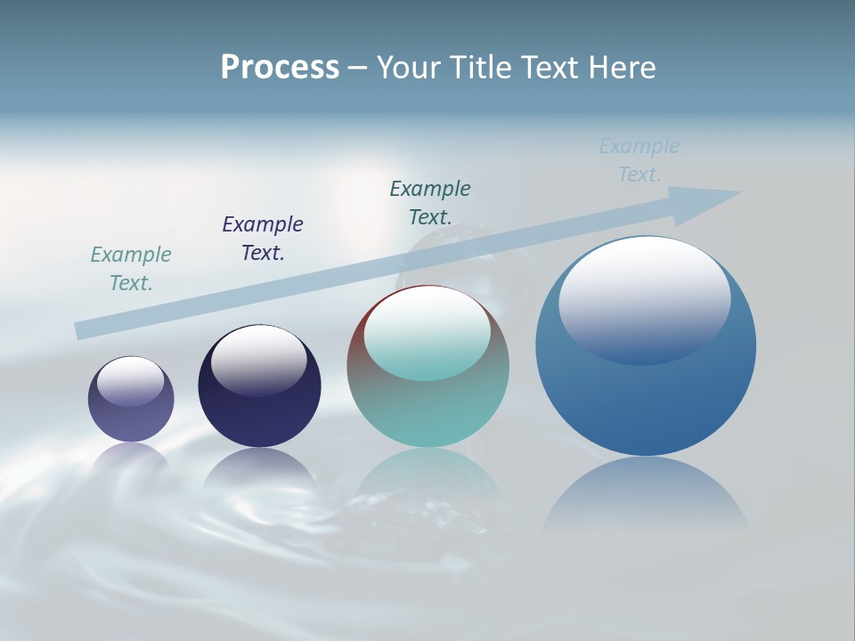 Big Coctail Watersplash PowerPoint Template
