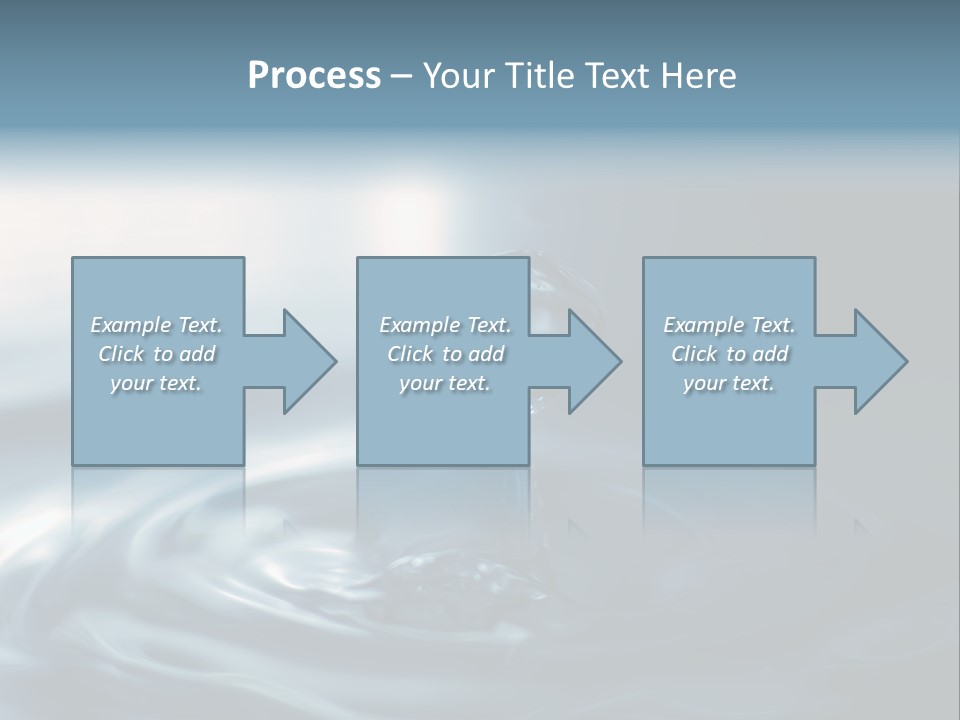Big Coctail Watersplash PowerPoint Template