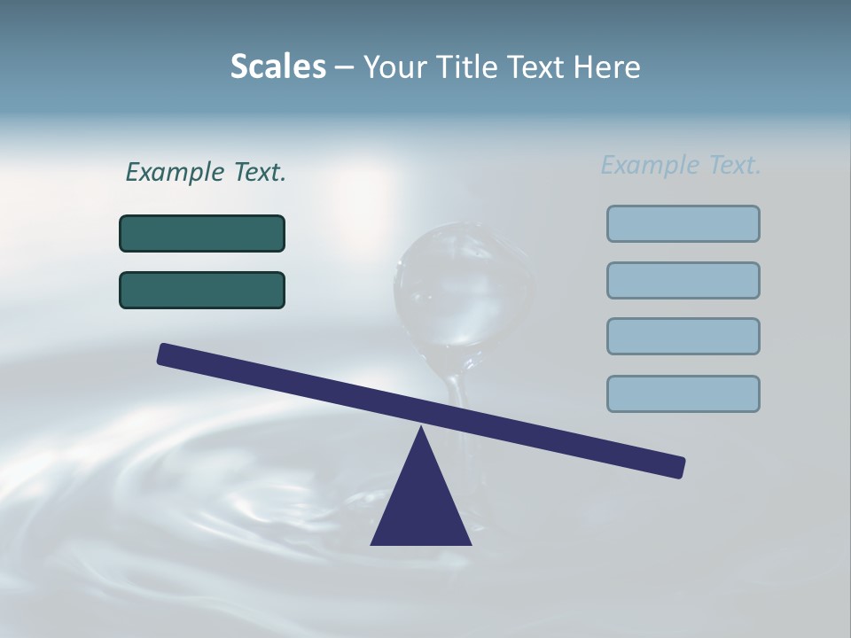 Big Coctail Watersplash PowerPoint Template