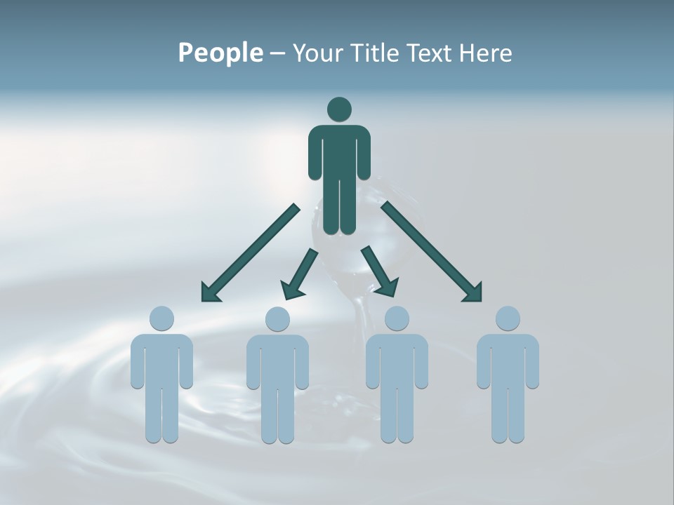 Big Coctail Watersplash PowerPoint Template