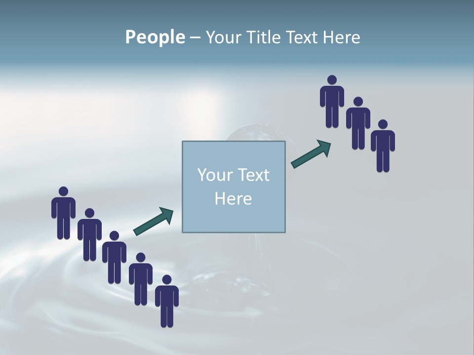 Big Coctail Watersplash PowerPoint Template