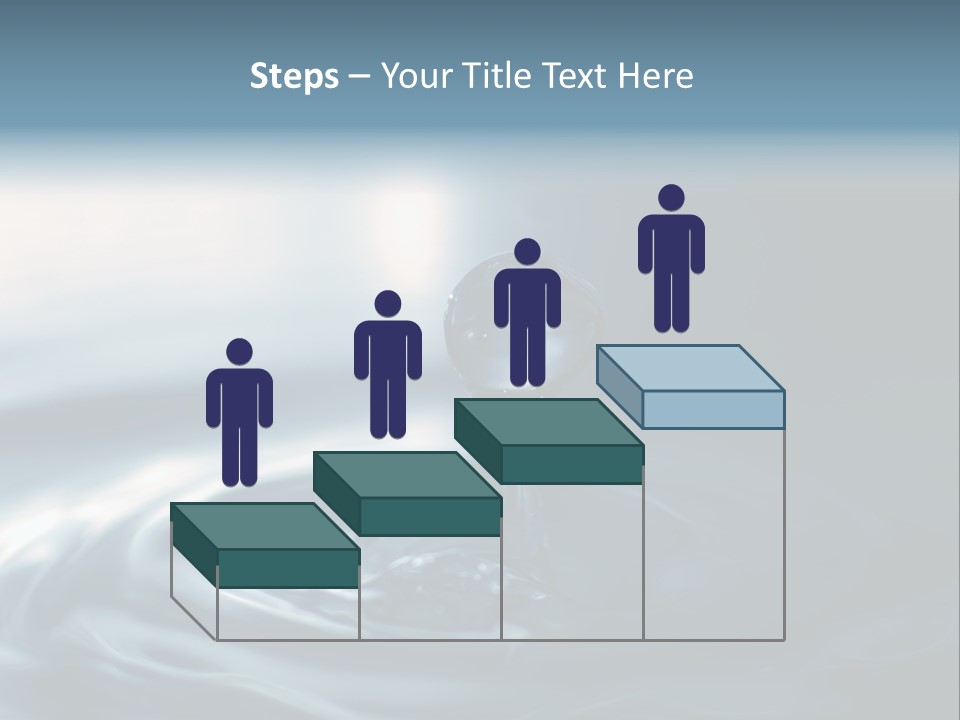 Big Coctail Watersplash PowerPoint Template