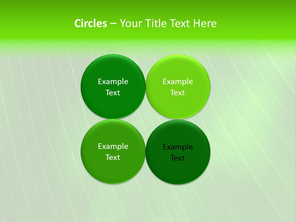 Tropical Fond Bananier PowerPoint Template