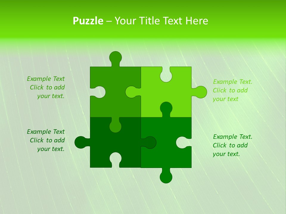 Tropical Fond Bananier PowerPoint Template