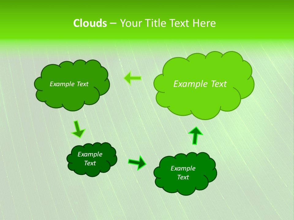 Tropical Fond Bananier PowerPoint Template