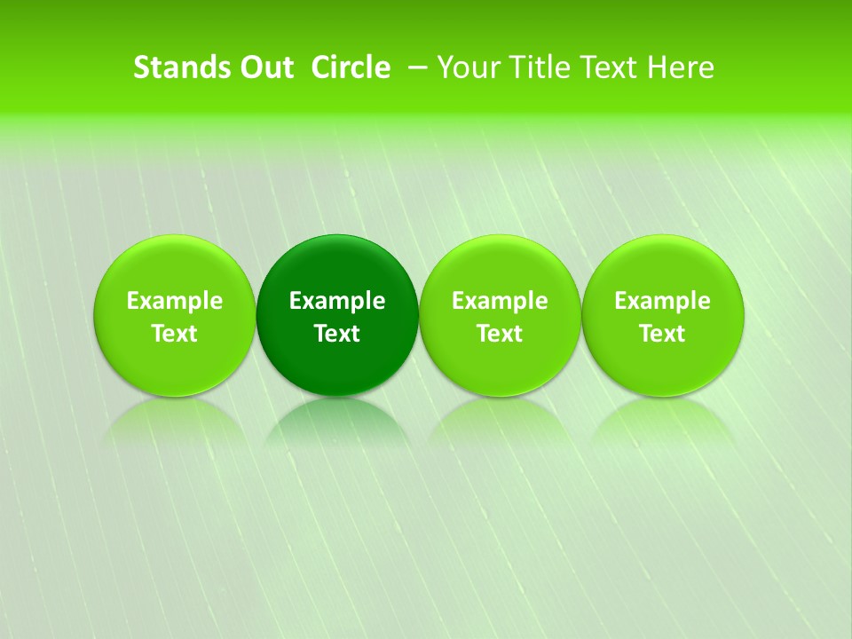 Tropical Fond Bananier PowerPoint Template